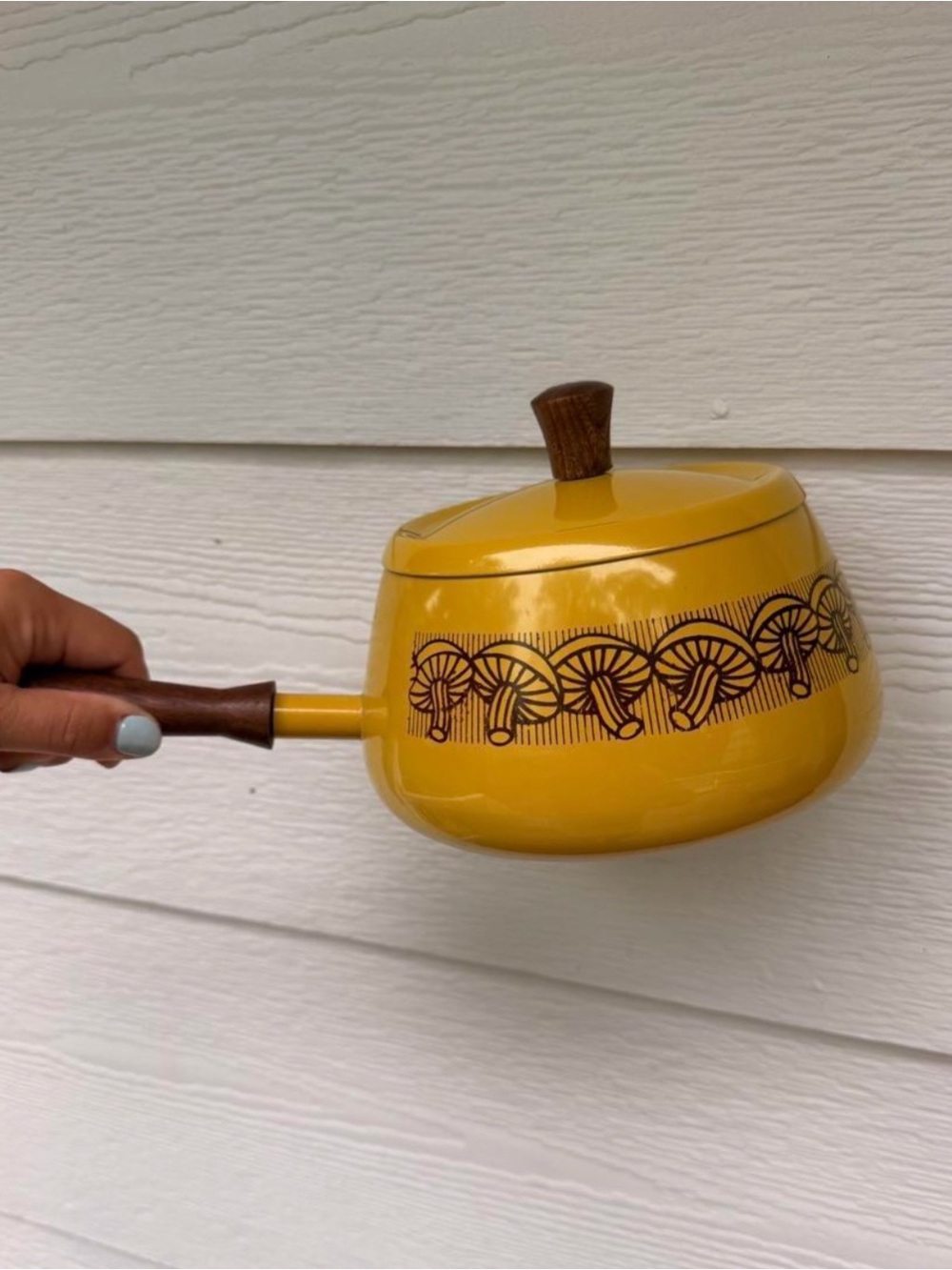Mushroom Fondue Pot